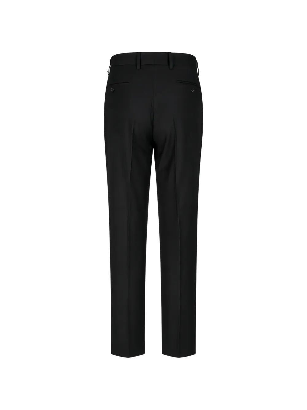 Manuel Ritz Geplooide pantalon Zwart