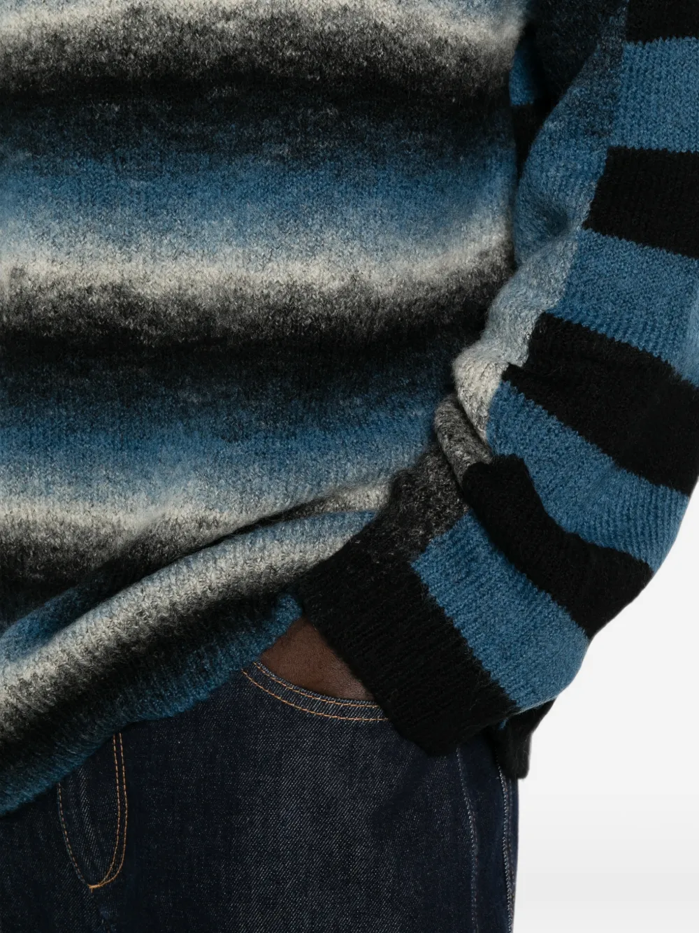 PS Paul Smith Trui met kleurverloop Blauw