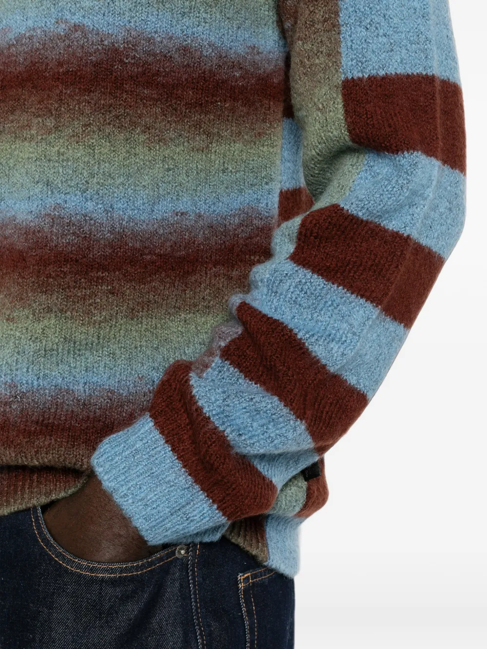 PS Paul Smith Trui met kleurverloop Blauw