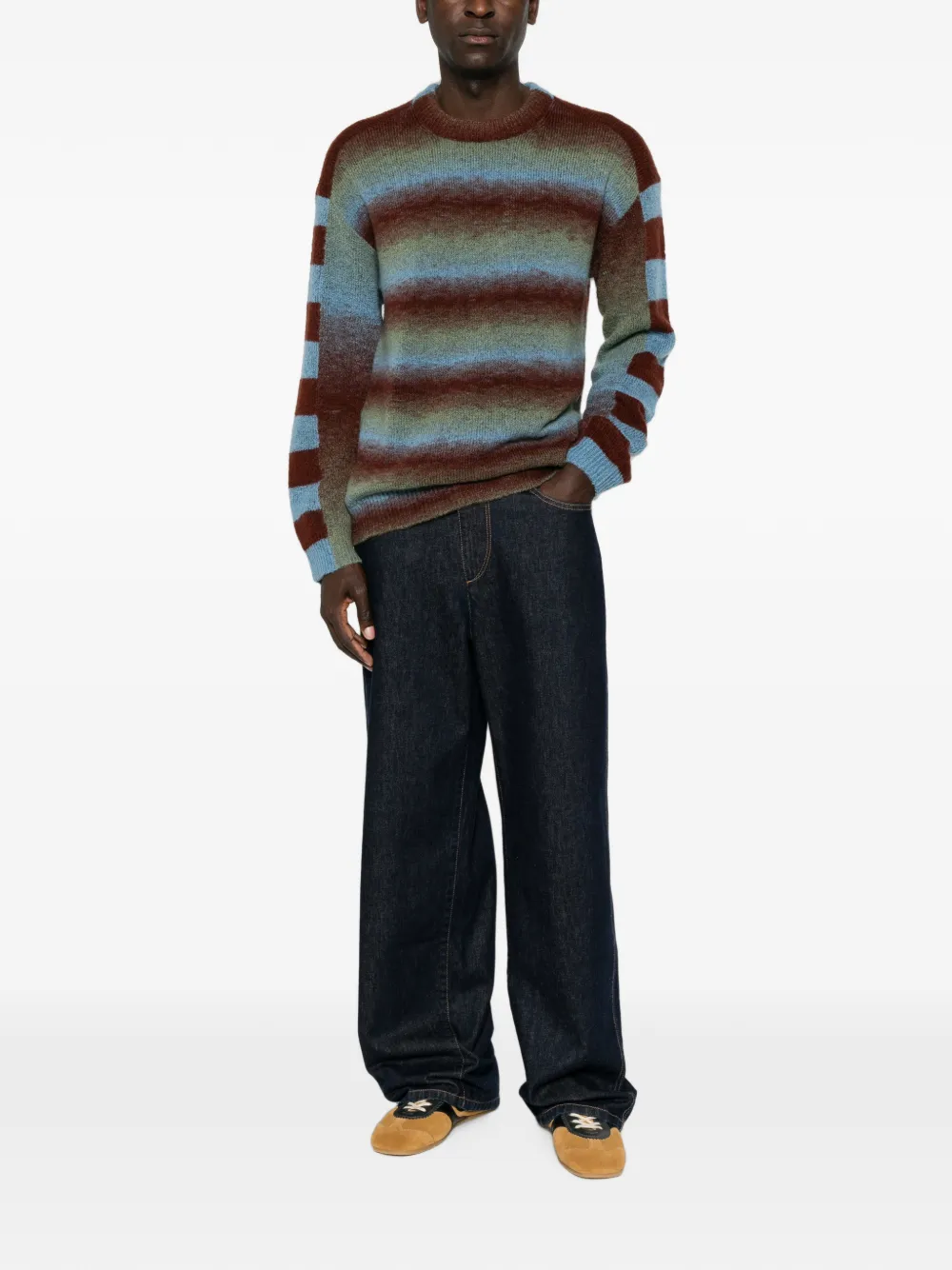 PS Paul Smith Trui met kleurverloop Blauw