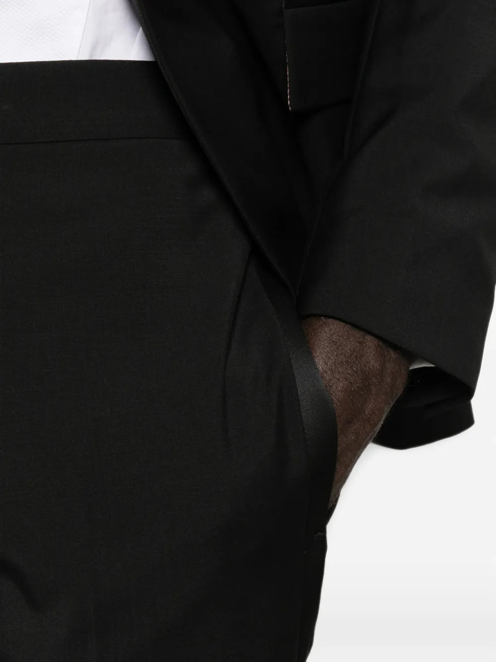 Paul Smith Pak met enkele rij knopen Zwart