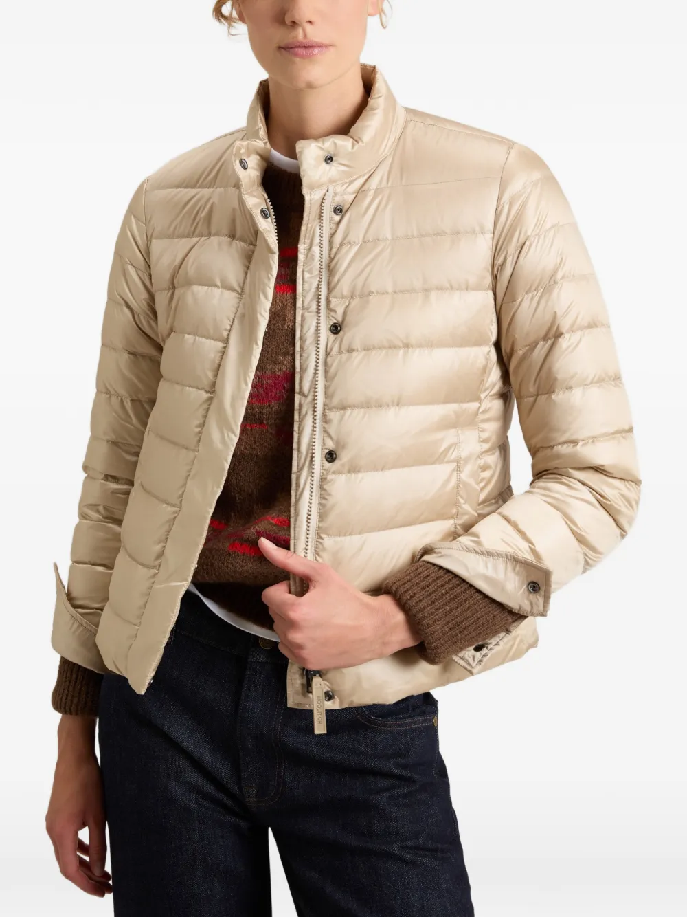 Woolrich Gewatteerd donsjack Beige