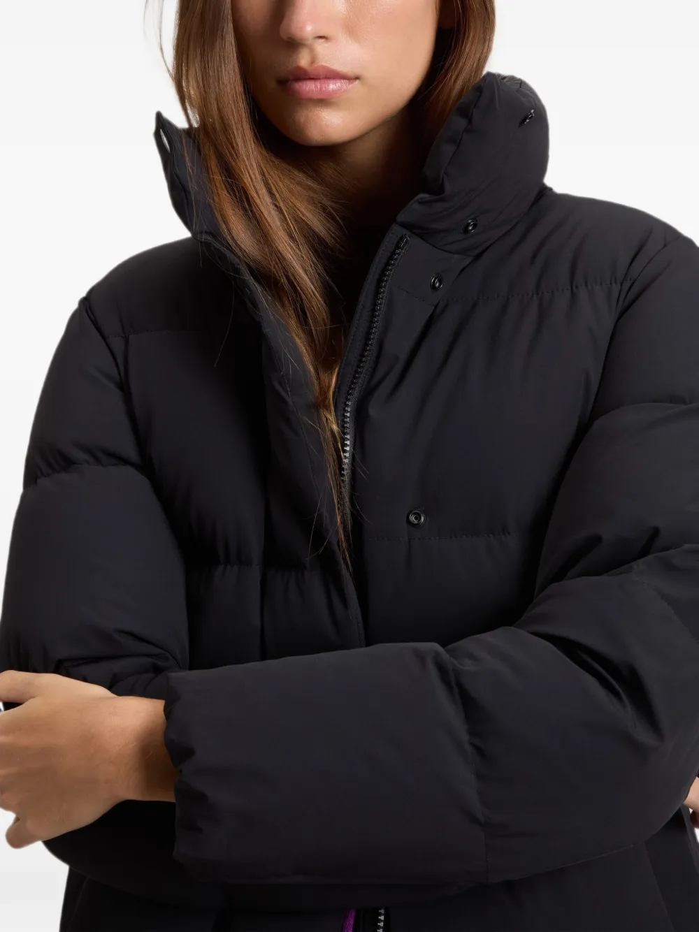 Woolrich Madison gewatteerde jas Zwart