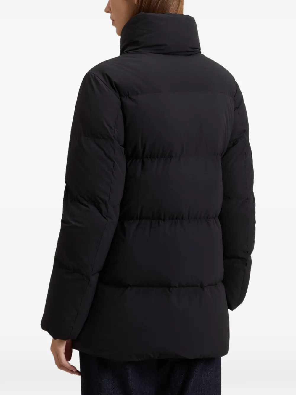 Woolrich Madison gewatteerde jas Zwart