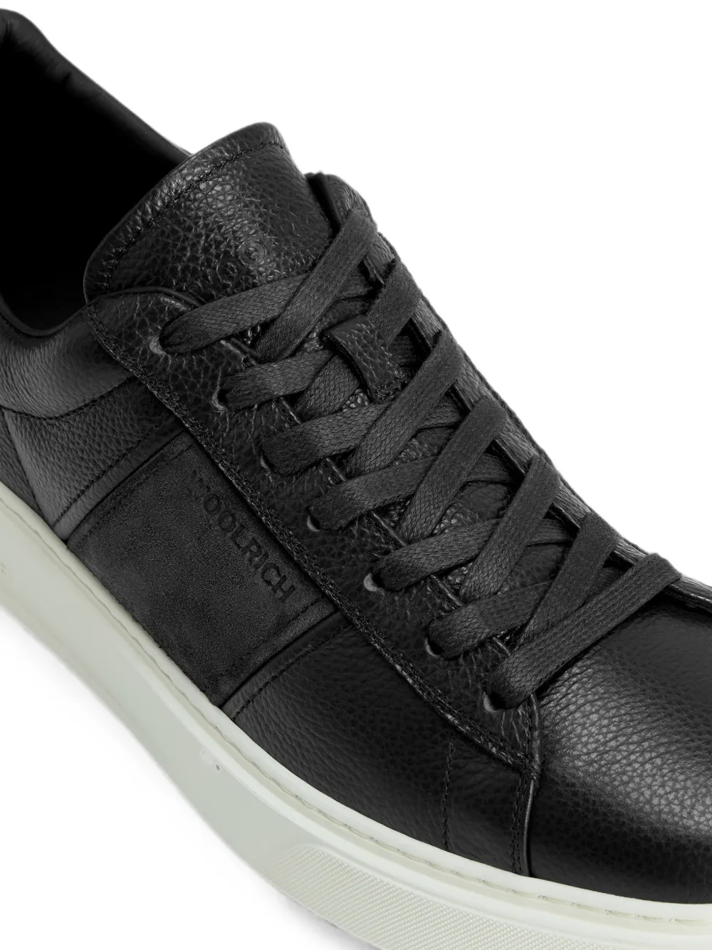 Woolrich Classic Court leather sneakers Blauw