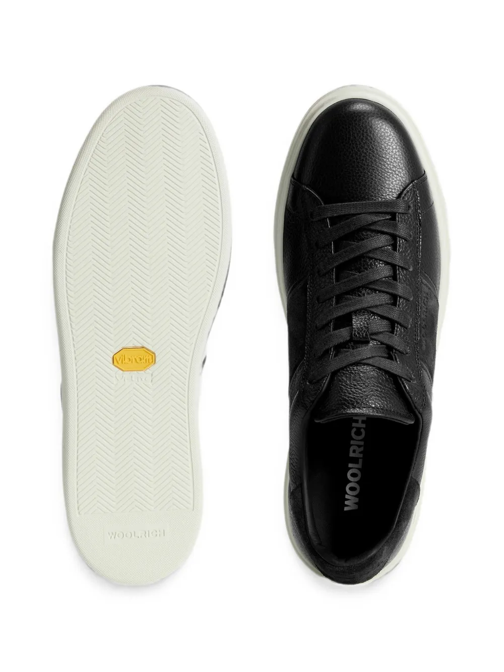 Woolrich Classic Court leather sneakers Blauw
