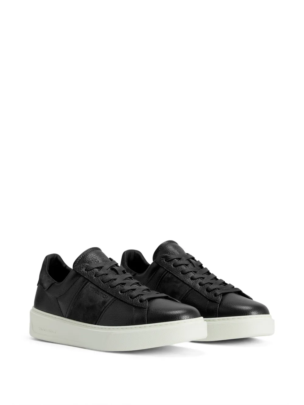 Woolrich Classic Court leather sneakers Blauw