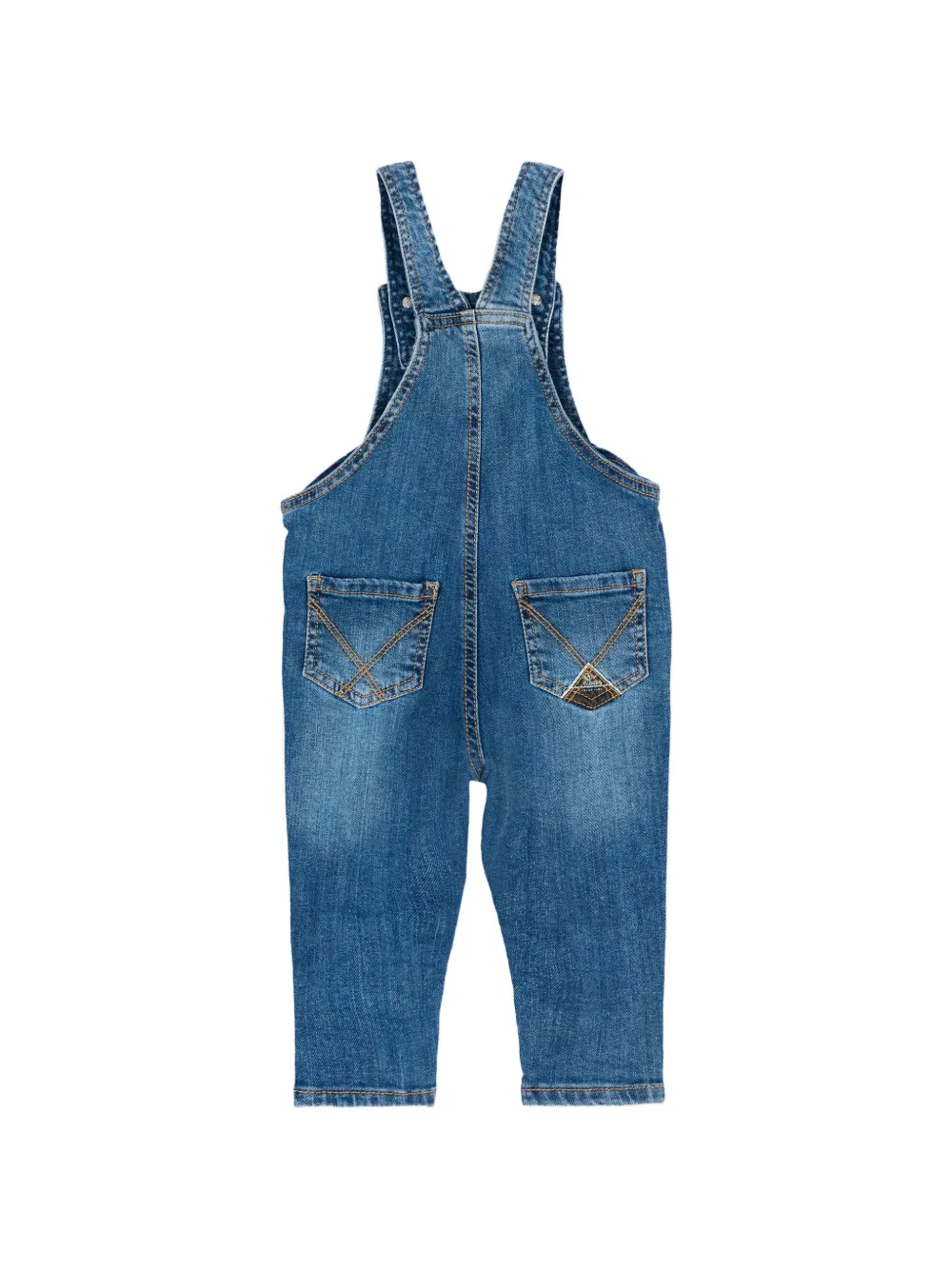 Roy Rogers Kids Tuinbroek met logopatch Blauw
