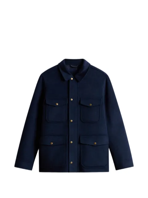 Woolrich zip-up flap-pocket jacket