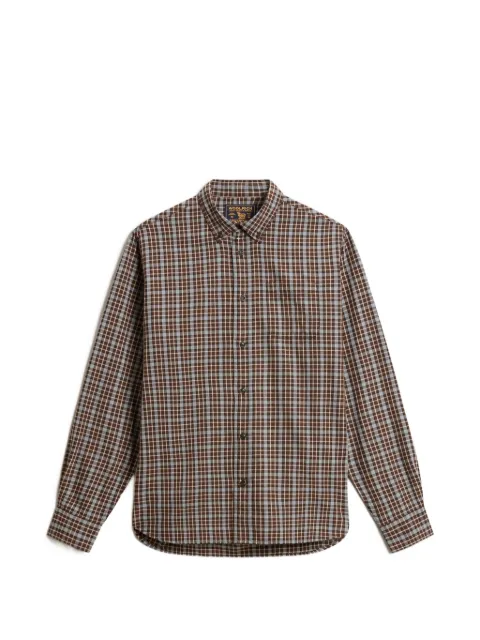 Woolrich checked long-sleeve shirt