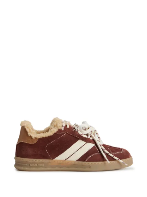 Woolrich Doubleu contrast-heel sneakers