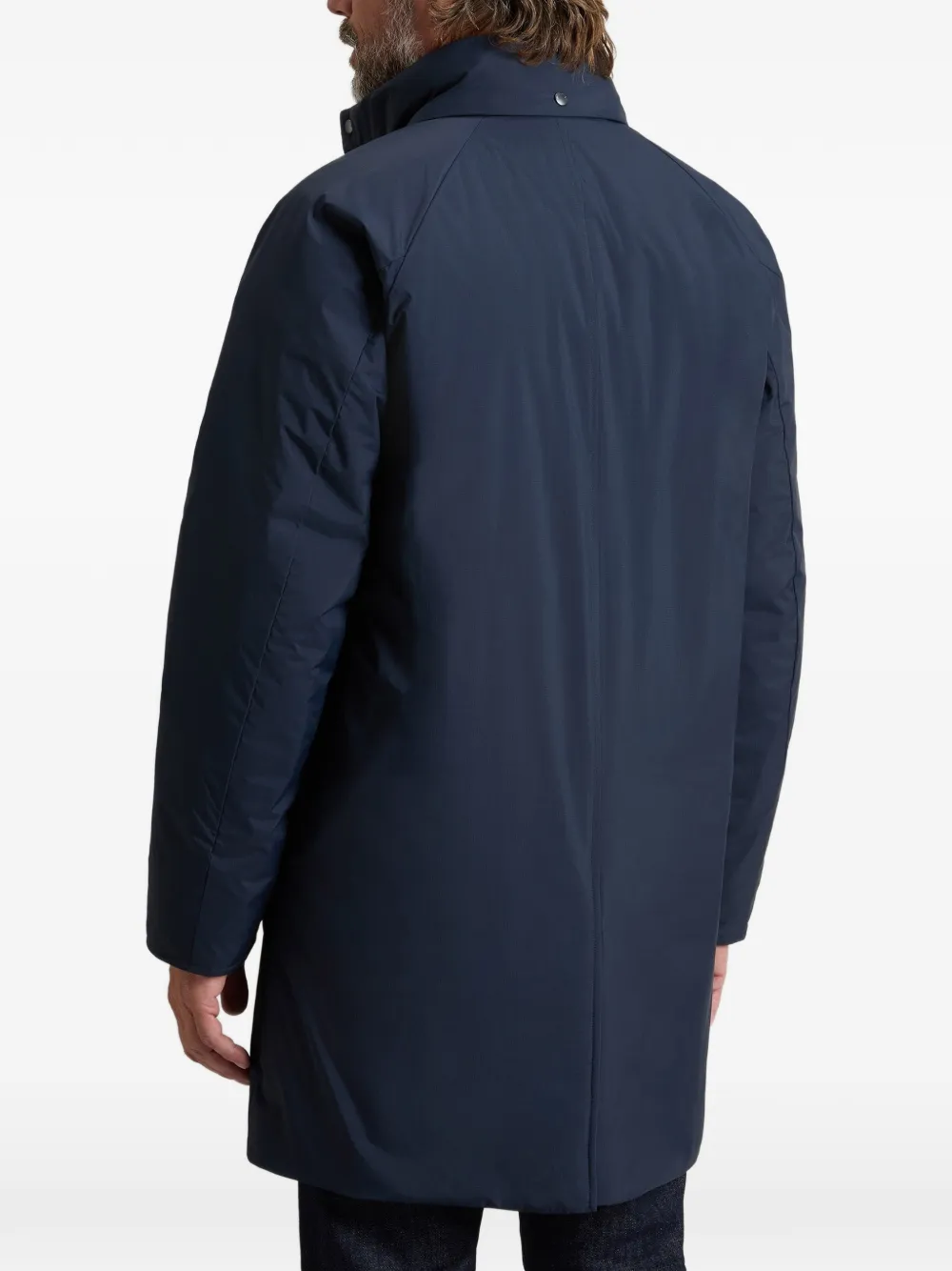Woolrich Micro-ripstop parka met capuchon Blauw