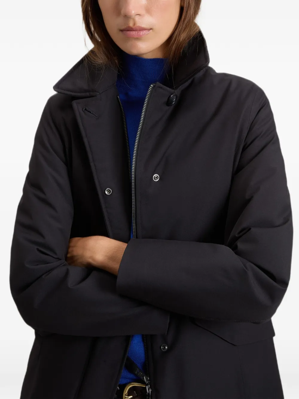 Woolrich Jas met afneembare capuchon Zwart