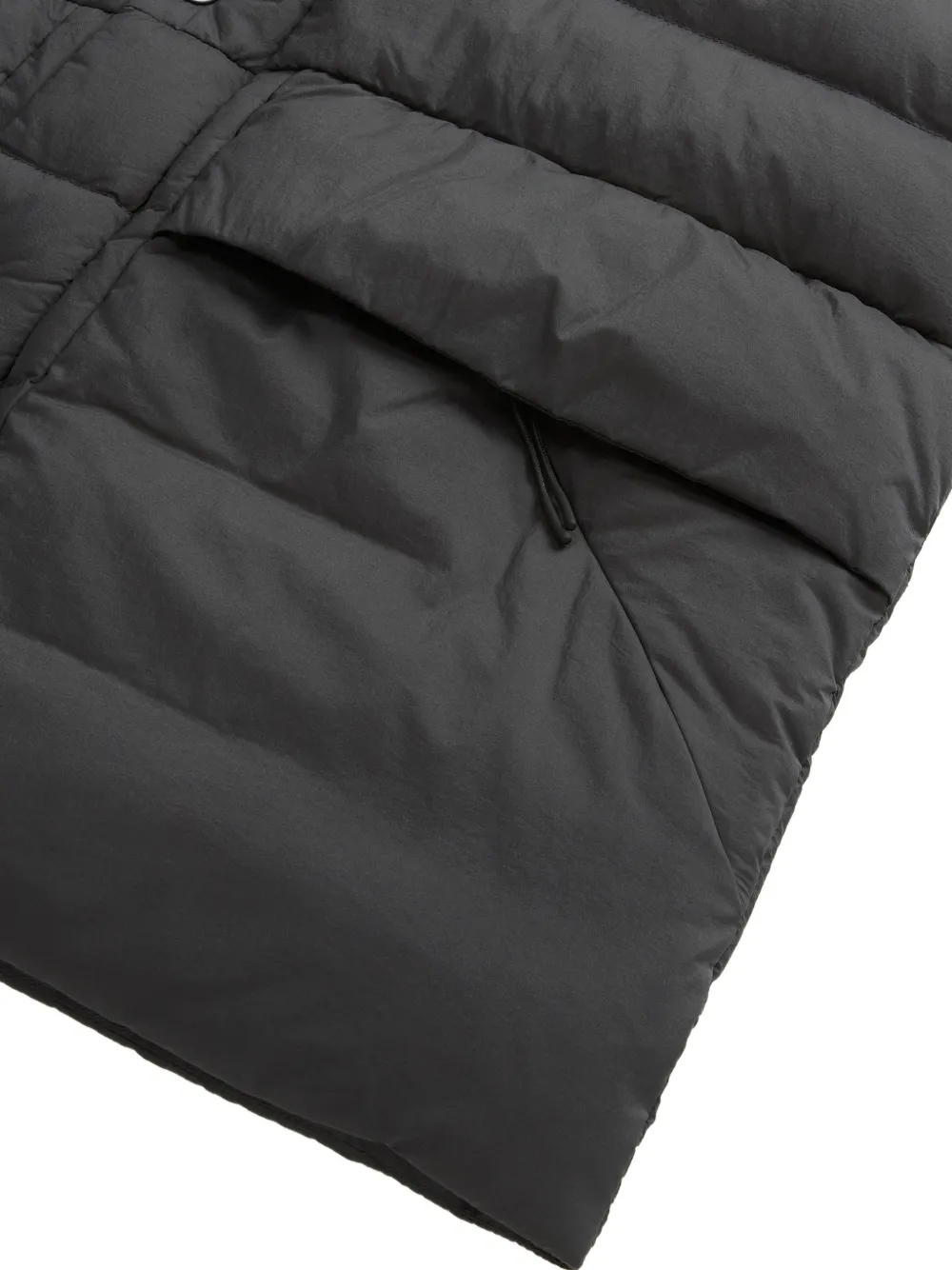 Woolrich Bering gewatteerde bodywarmer Grijs