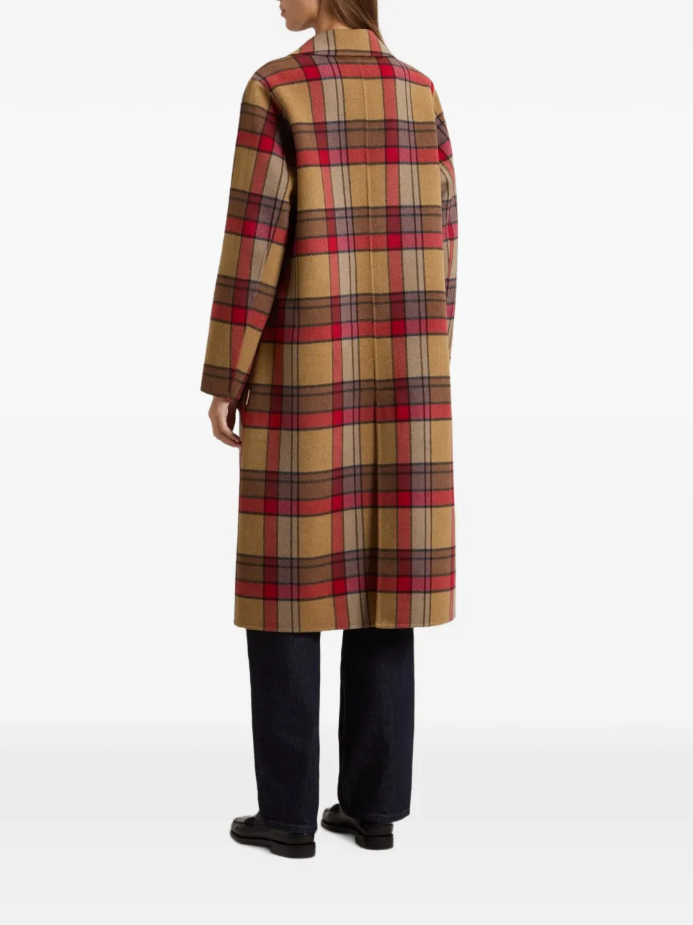 Woolrich Geruite jas Beige