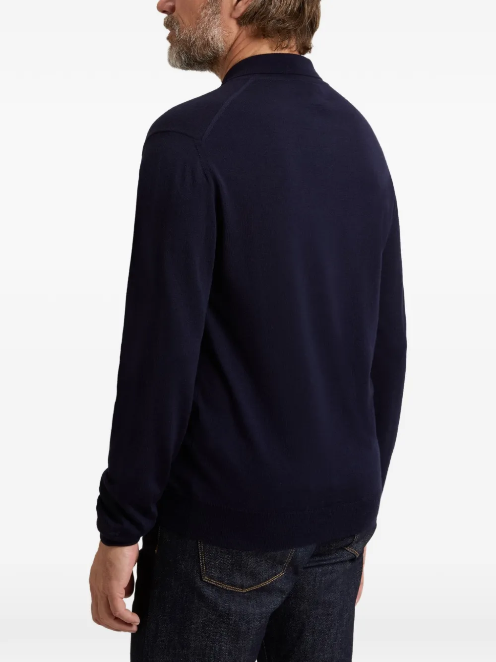 Woolrich Poloshirt met lange mouwen Blauw