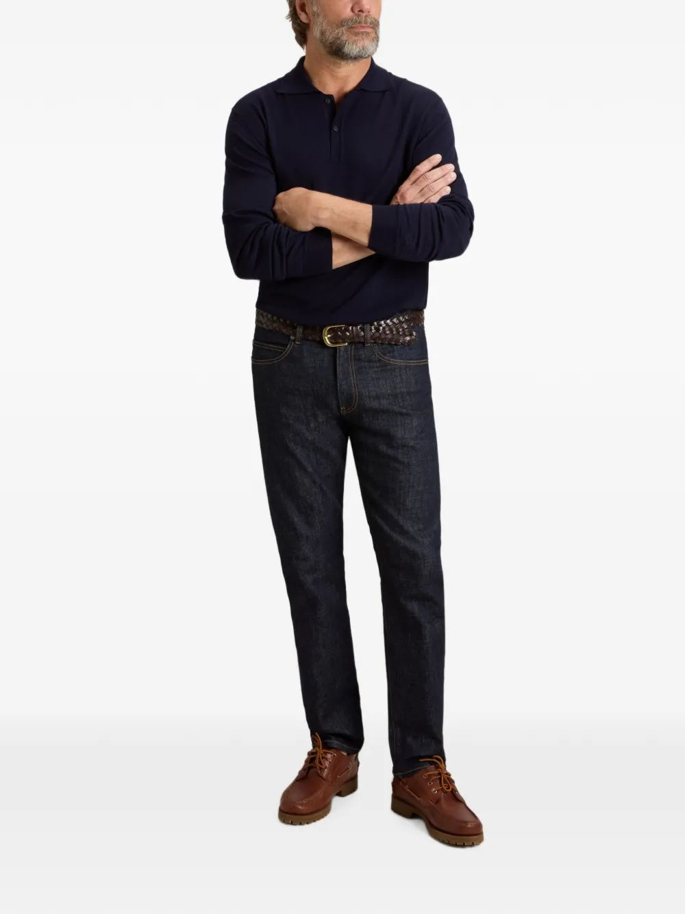 Woolrich Poloshirt met lange mouwen Blauw