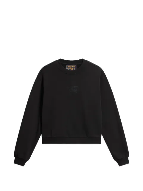 Woolrich logo-embroidered crew-neck sweatshirt