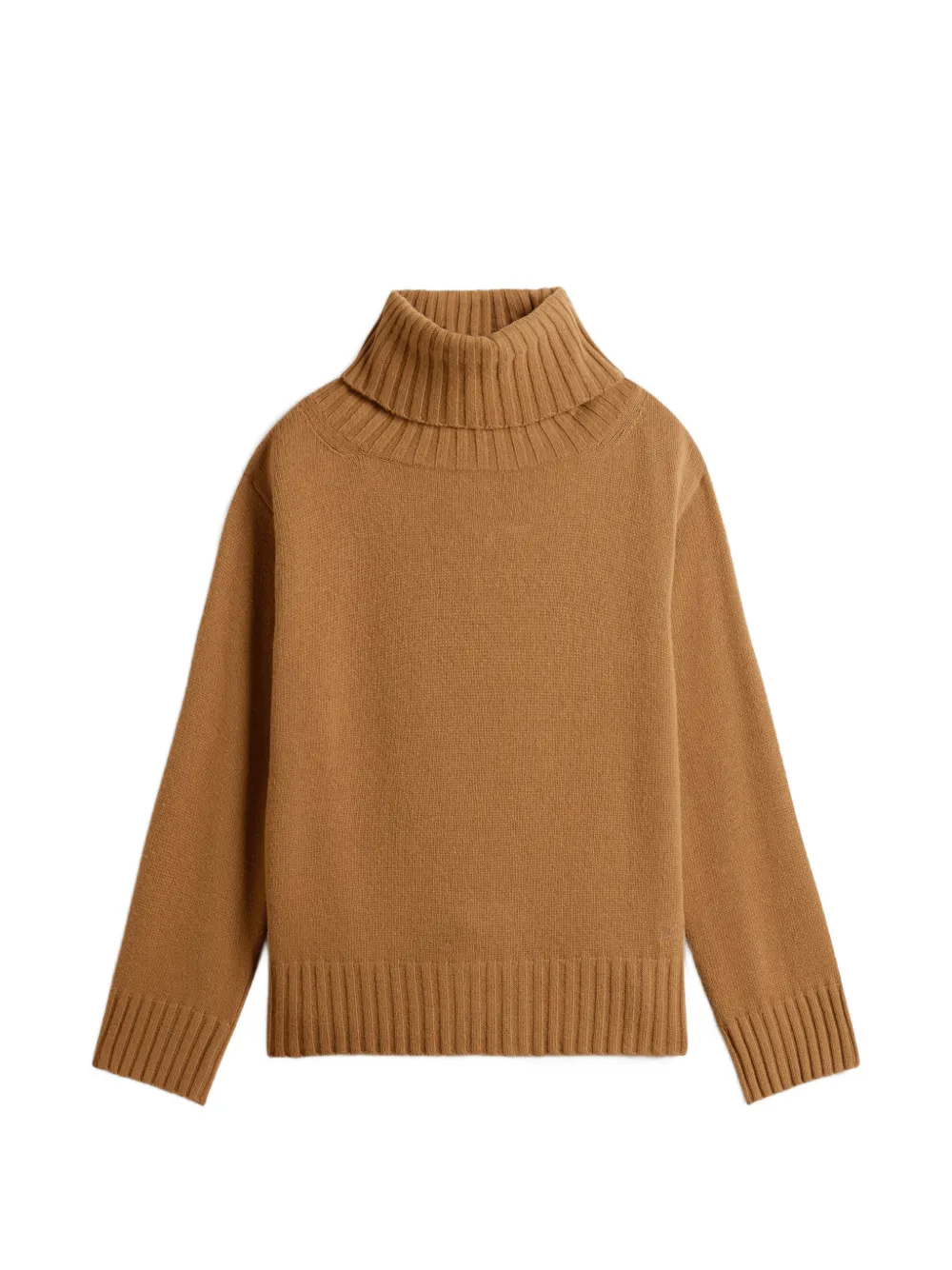 Woolrich roll-neck ribbed-trim sweater - Braun
