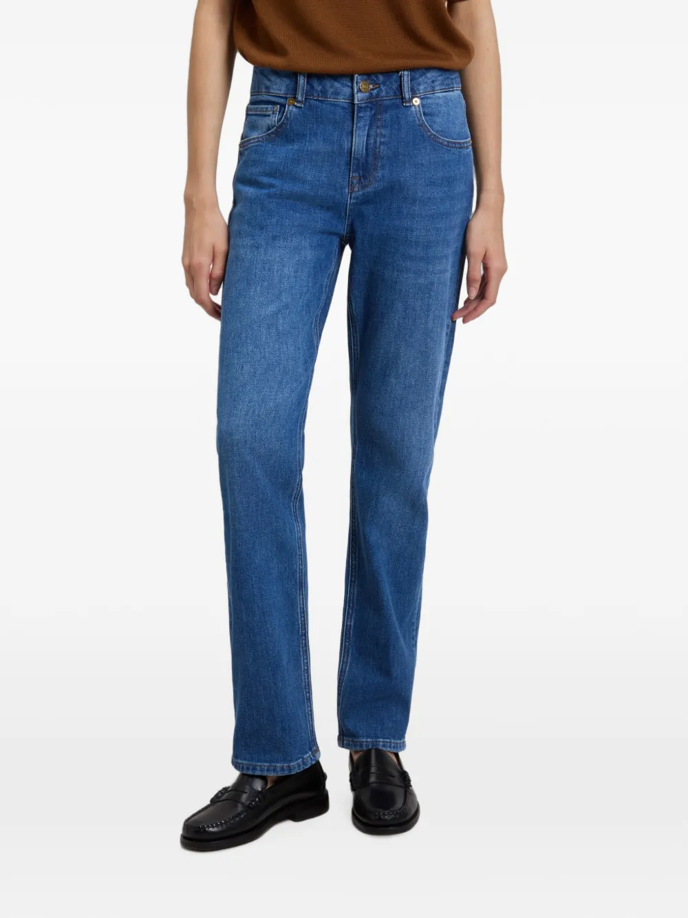 Woolrich Straight jeans Blauw