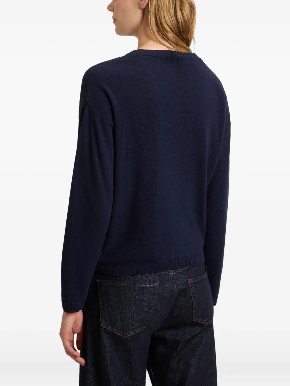 Woolrich Trui met ronde hals Blauw