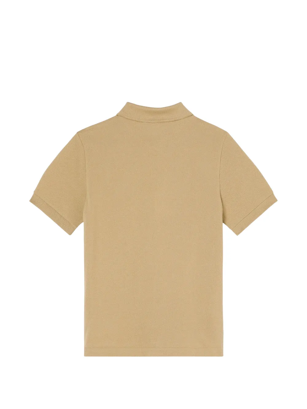 Lacoste Kids Piqué poloshirt met logopatch Beige