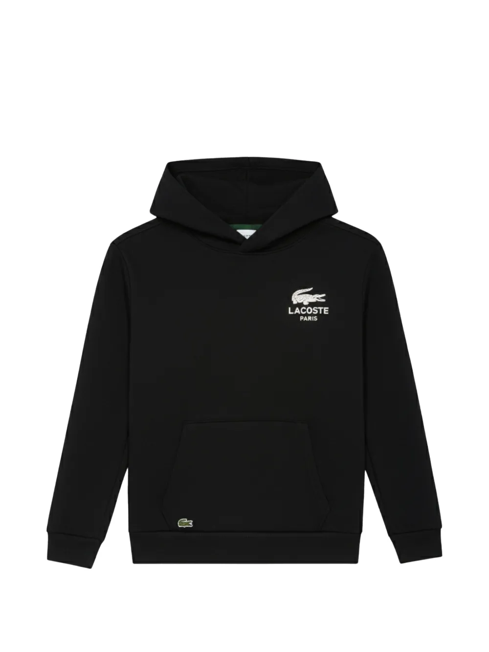 Lacoste Kids Felpa con cappuccio e logo - Nero