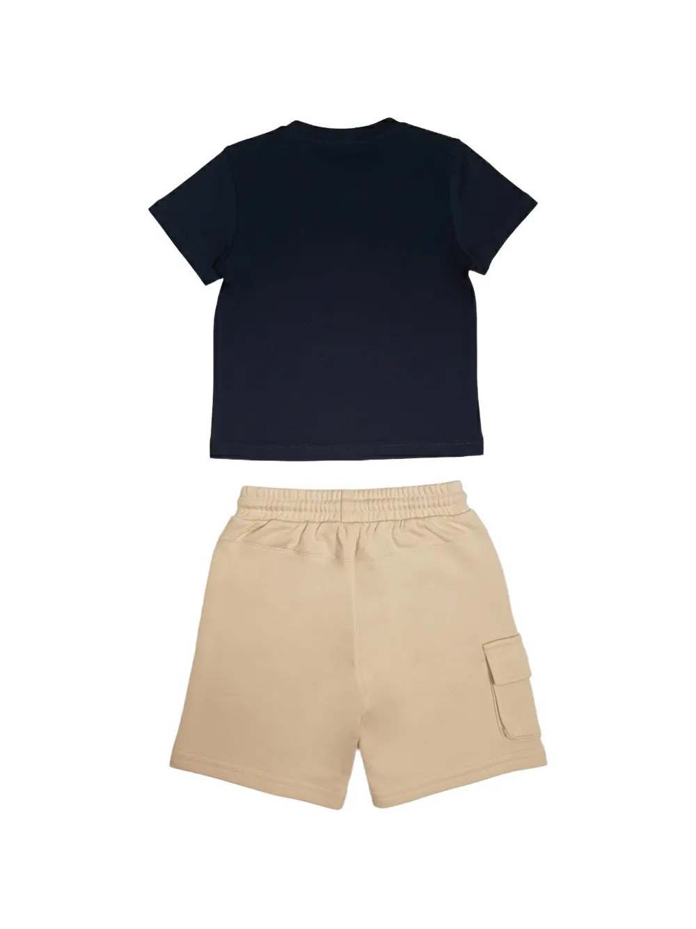 JECKERSON Shortsset met grafische print Beige