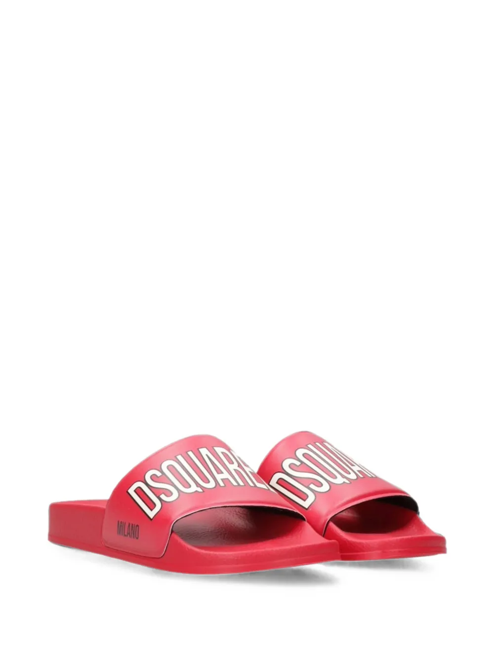 DSQUARED2 KIDS Infradito con stampa - Rosso