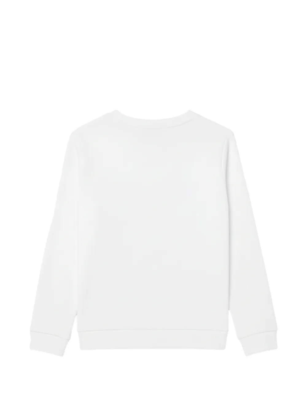 Lacoste Kids Trui met logopatch Wit