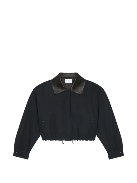 Givenchy oversized-fit cropped jacket