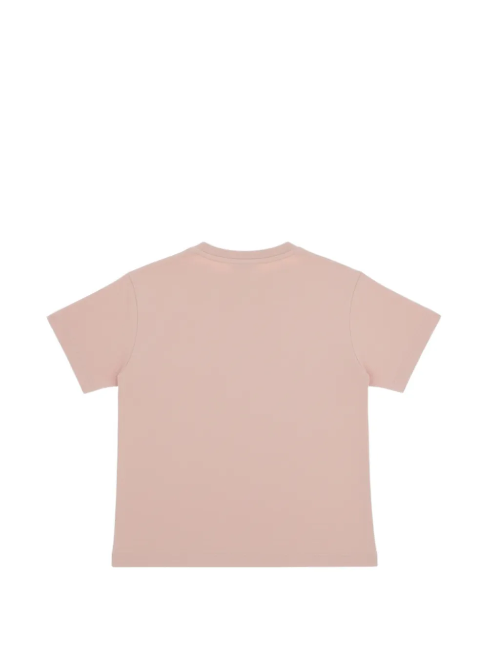 Elisabetta Franchi Kids T-shirt met logoprint Roze
