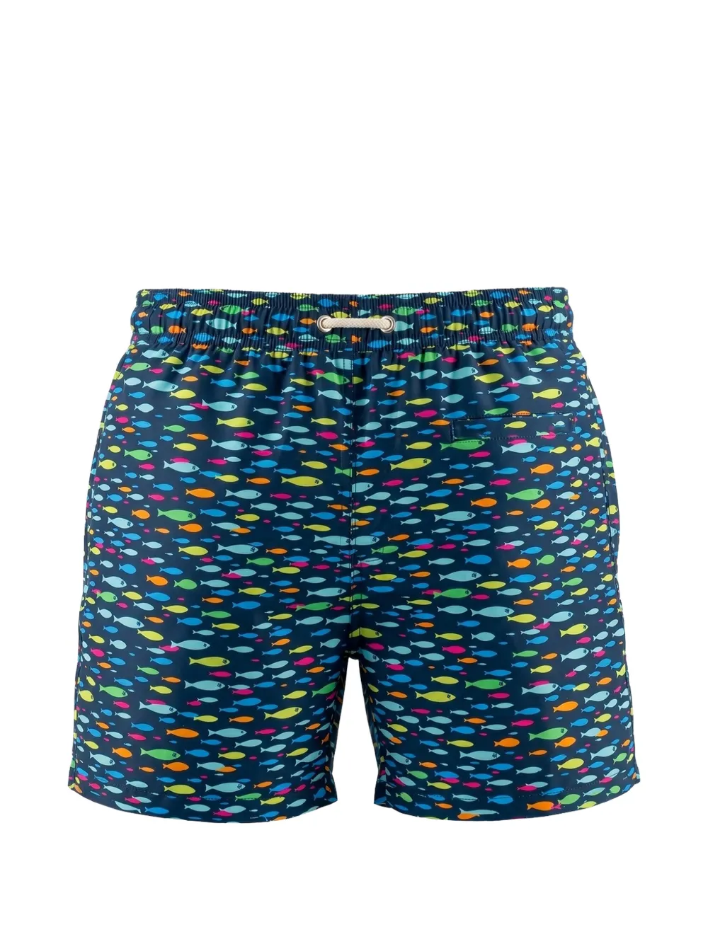 F**K kids Zwembroek met trekkoord Blauw