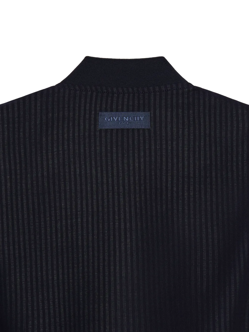 Givenchy Gestreept wollen shirtjack Blauw