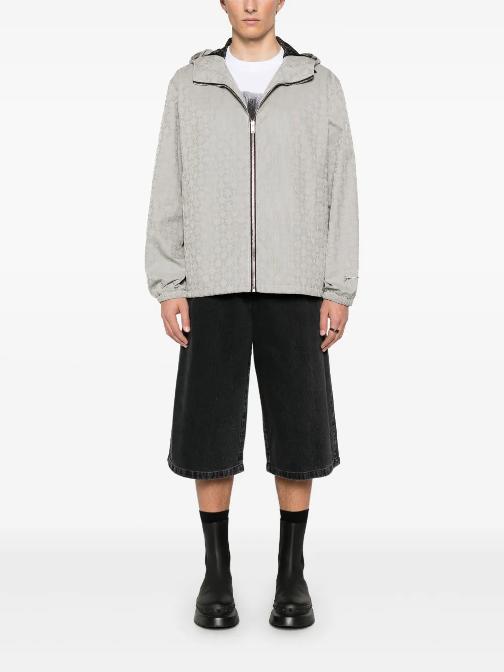 Givenchy Windjack met monogram 72-jacquard Grijs