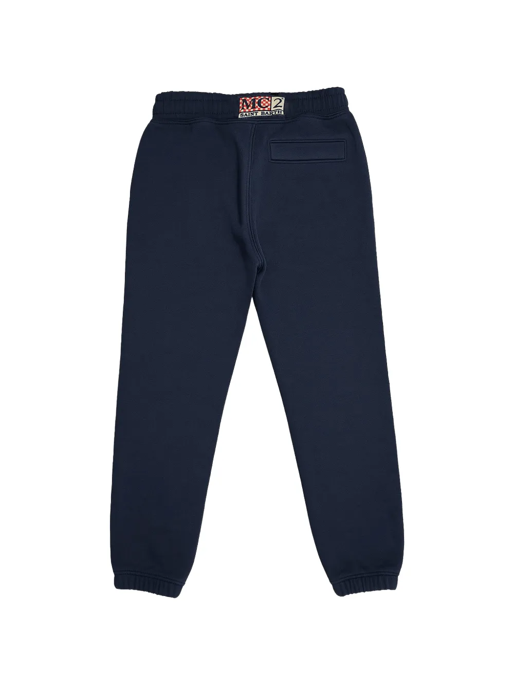 MC2 Saint Barth Kids Trainingsbroek met geborduurd logo Blauw
