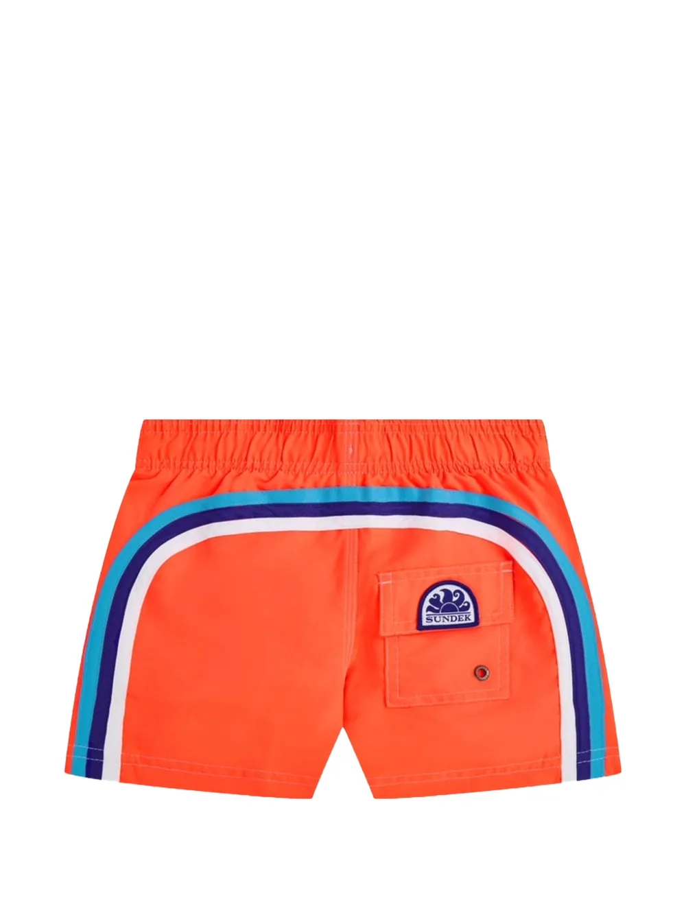 Sundek Zwembroek met logopatch Oranje