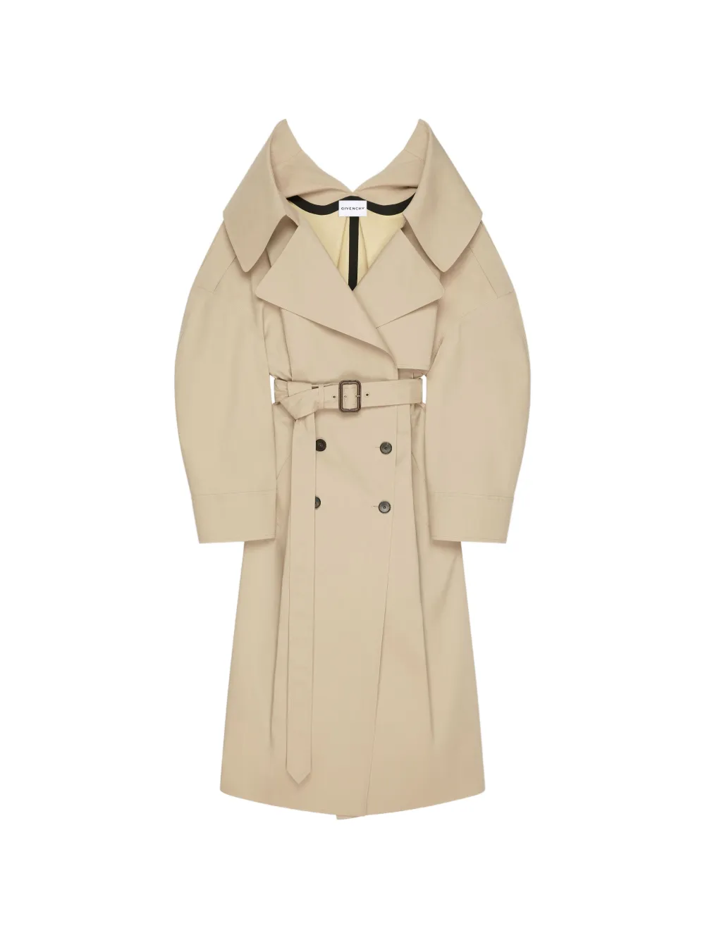 Givenchy Trench lungo in cotone - Toni neutri