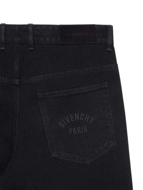 Givenchy Paris ブラック ストレートデニム サイズ30 Givenchy ストレートジーンズ | ブラック | FARFETCH JP