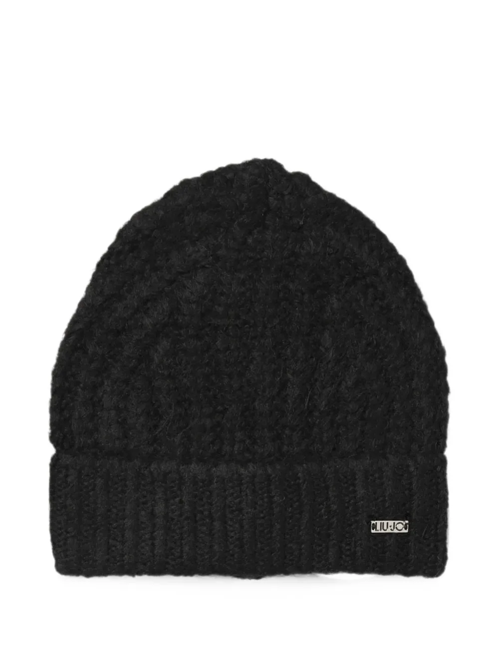 Liu Jo Kids Berretto con applicazione logo - Nero