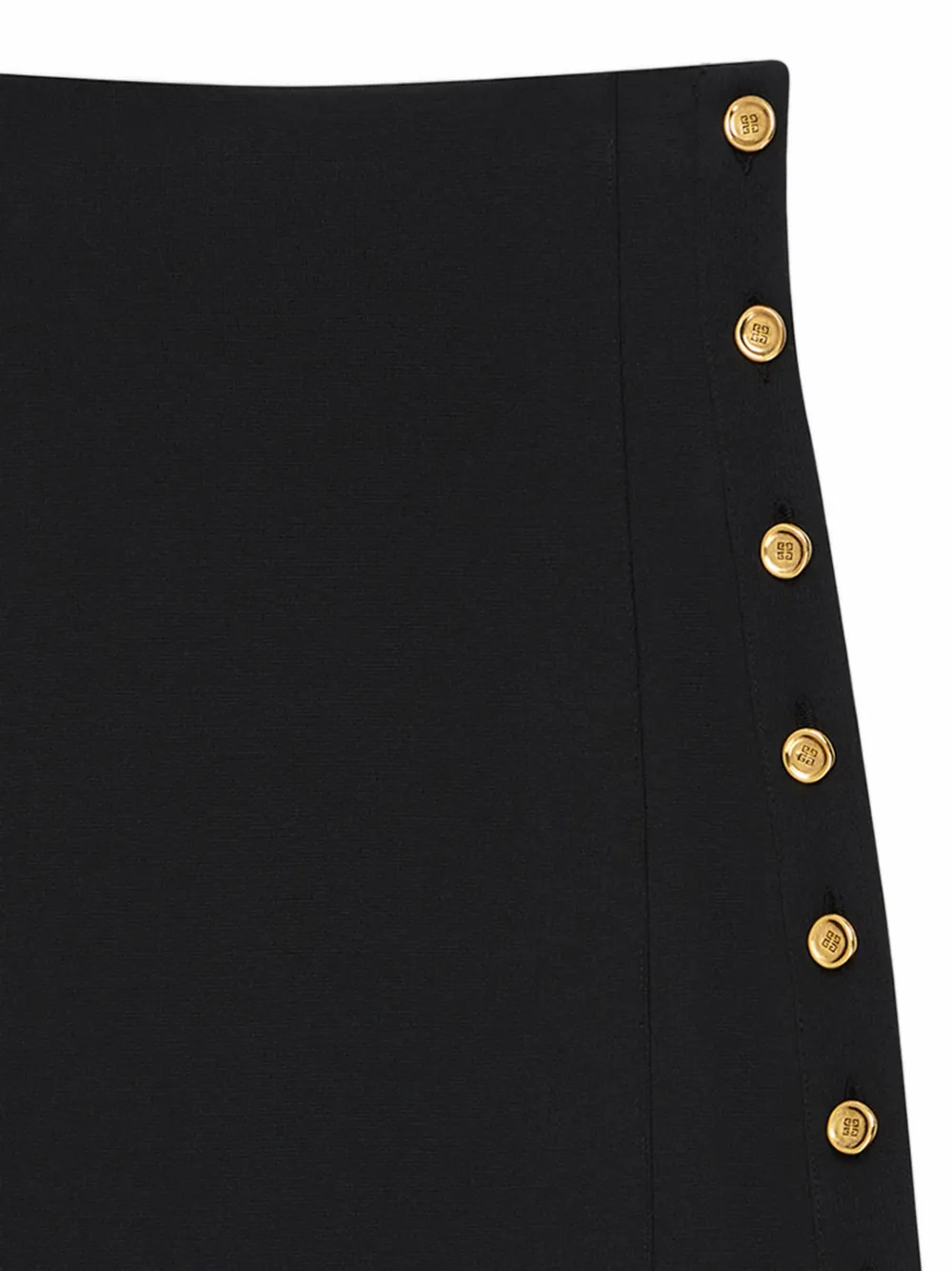 Givenchy Punto Milano rok met knopen Zwart