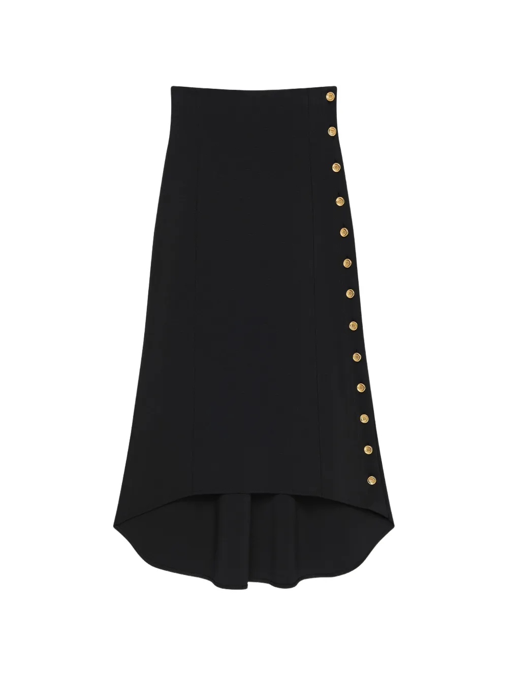 Givenchy Jupe à Punto Milano avec boutons - Noir Givenchy Jupe à Punto Milano avec boutons - Noir