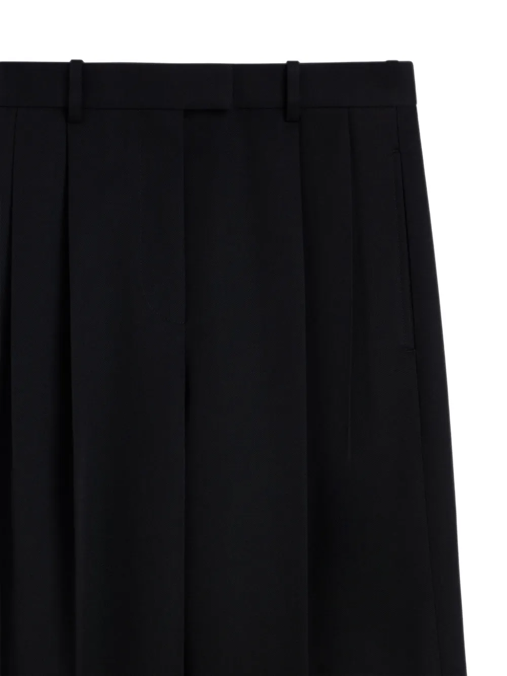 Givenchy Wollen plooibroek Zwart