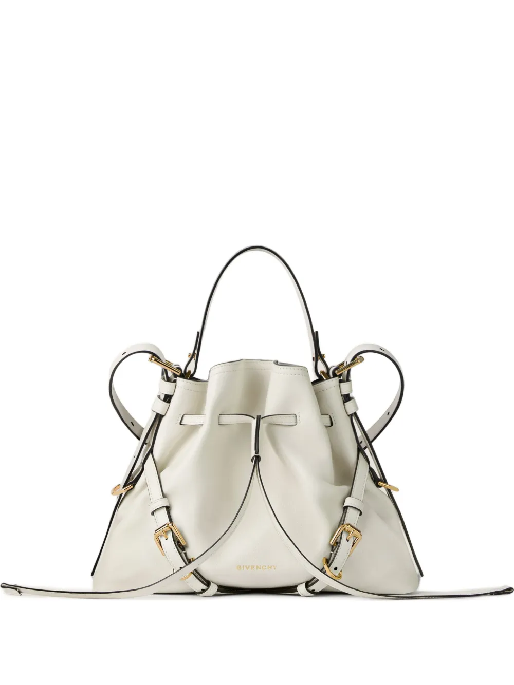 Givenchy small Voyou two-way bucket bag - Bianco