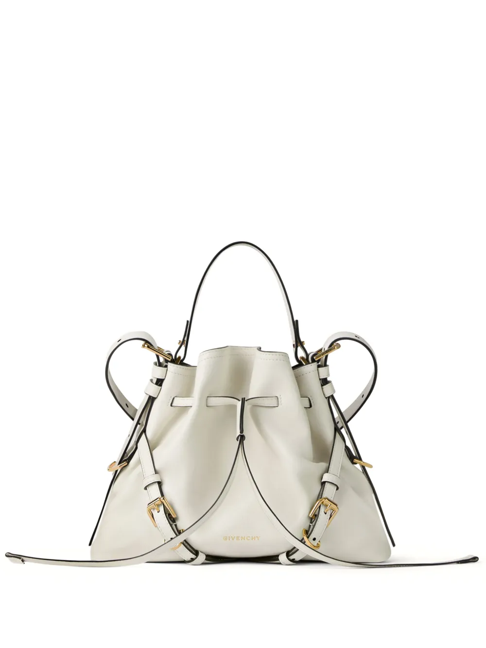 Givenchy small Voyou two-way bucket bag - Bianco