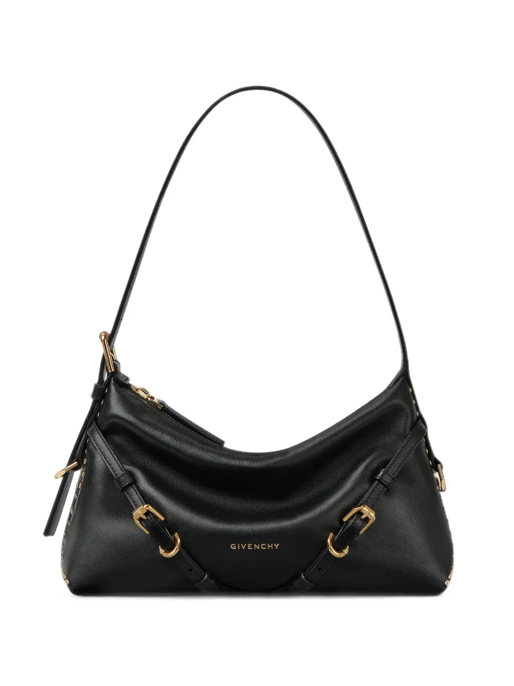 Givenchy mini sac Voyou en cuir à clous - Noir Givenchy mini sac Voyou en cuir à clous - Noir