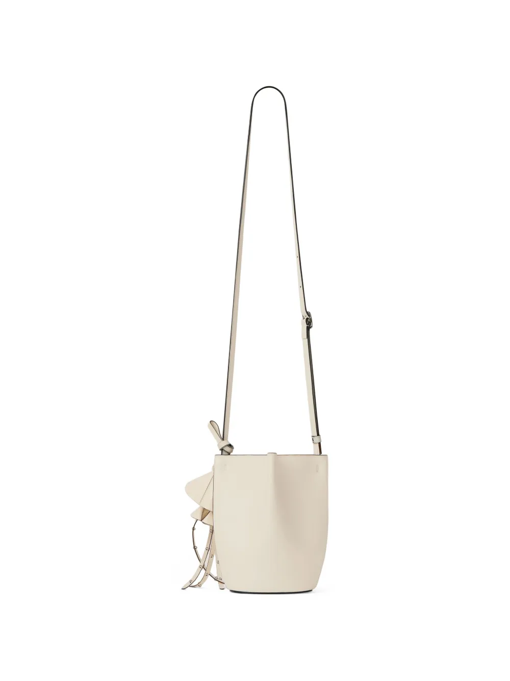 Givenchy Nano Snap bucket-tas van bewerkt leer Beige