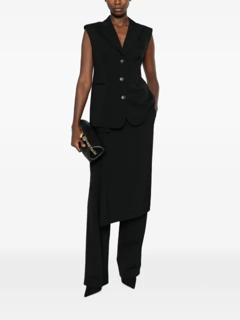 LE SULLY STUDIO sleeveless single-breasted gilet