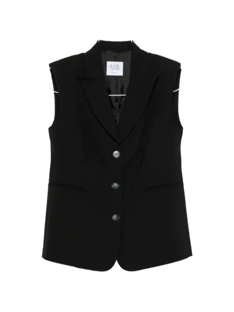 LE SULLY STUDIO sleeveless single-breasted gilet
