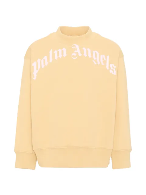 Palm Angels Kids logo-print sweatshirt